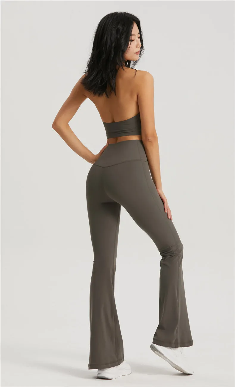 Zara High Waist Flare Legging